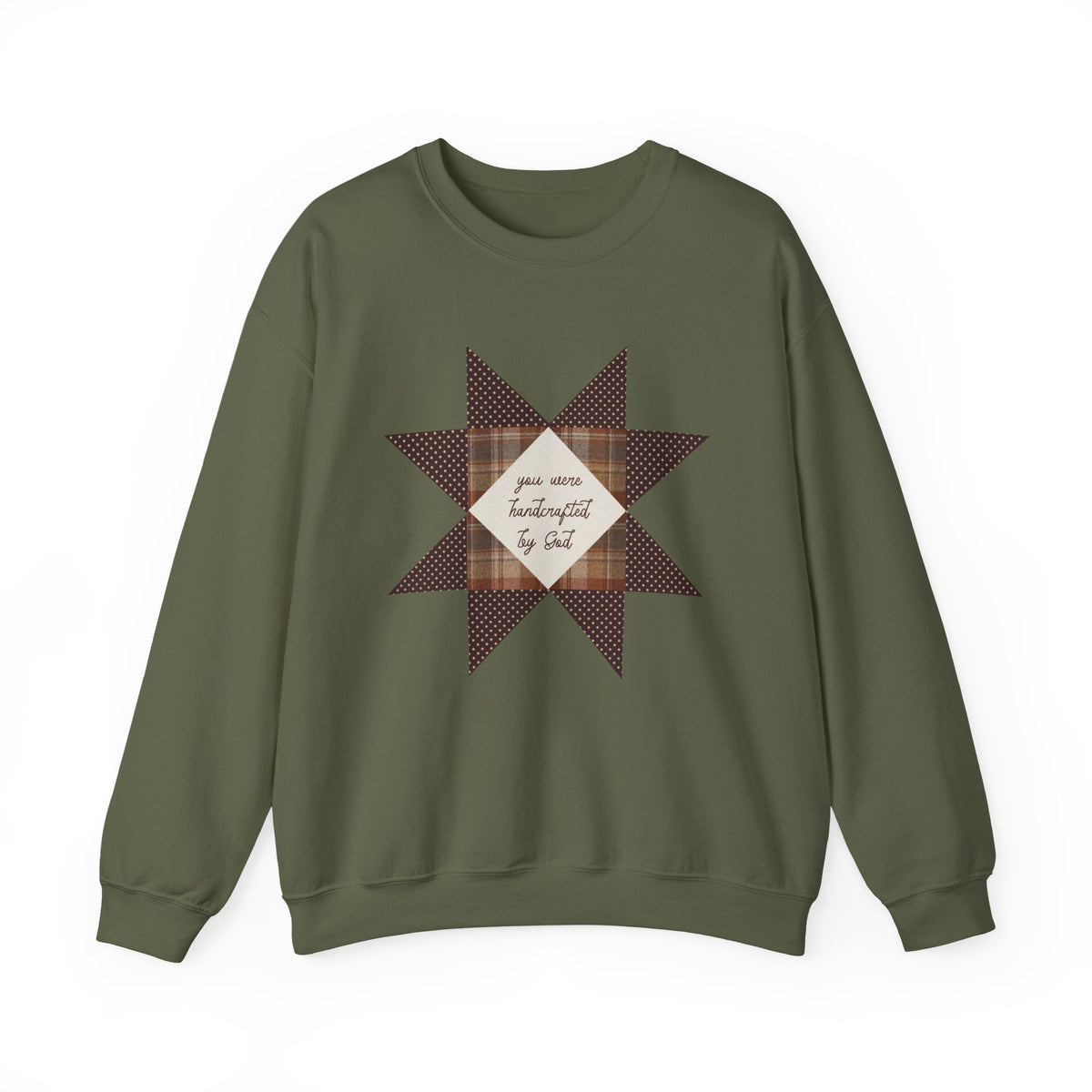 Handcrafted Sweatshirt - Chestnut Colorway