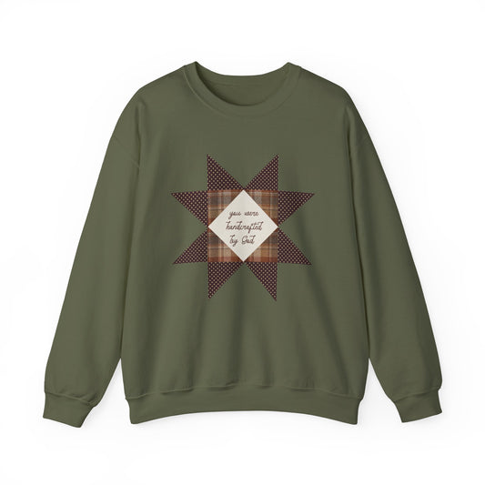 Handcrafted Sweatshirt - Chestnut Colorway