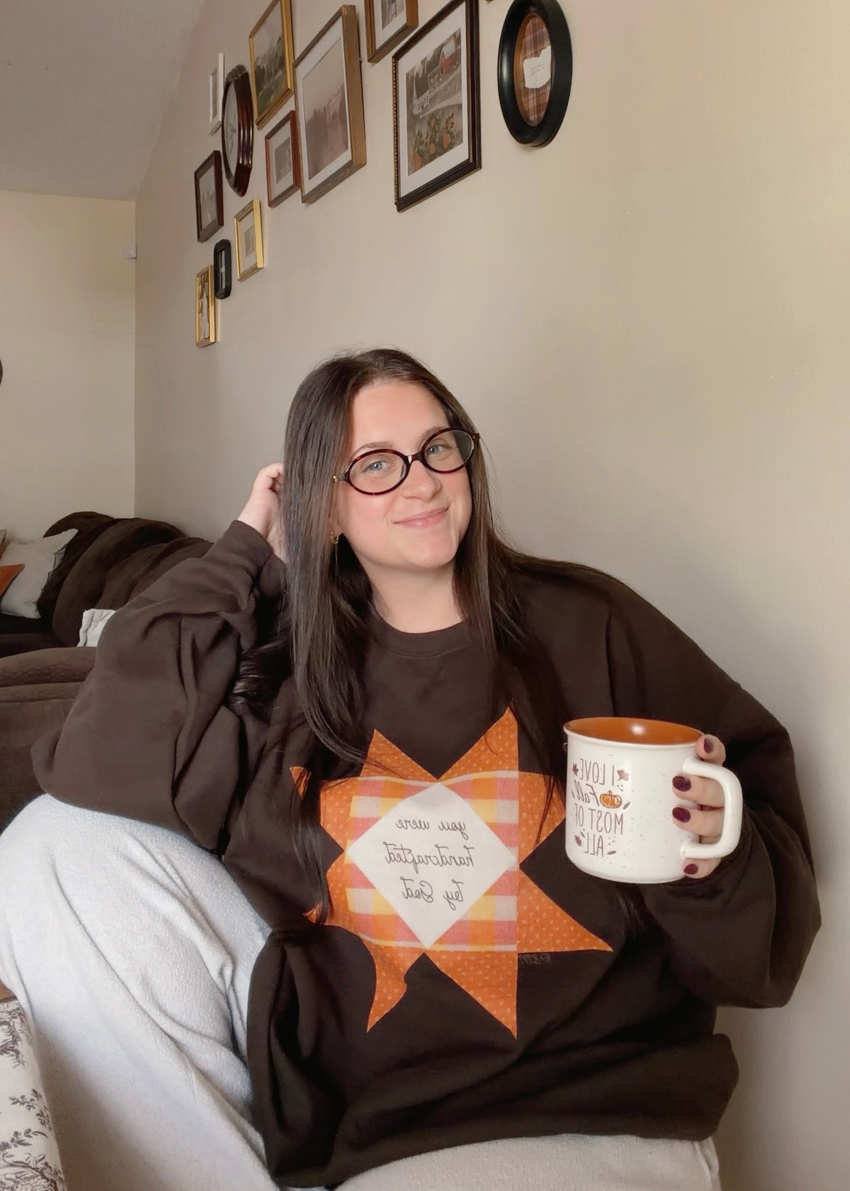 Handcrafted Sweatshirt - Harvest Colorway